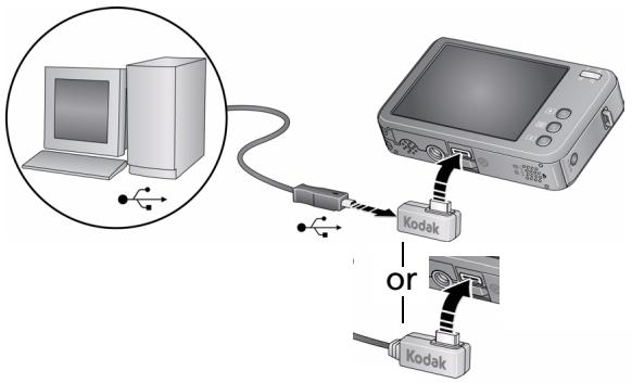 KODAK V1273 - Transferring pictures/videos - 1