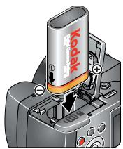 KODAK Z1012 IS - Loading the batteries - 2