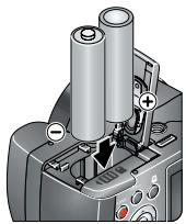 KODAK Z1012 IS - Loading the batteries - 3