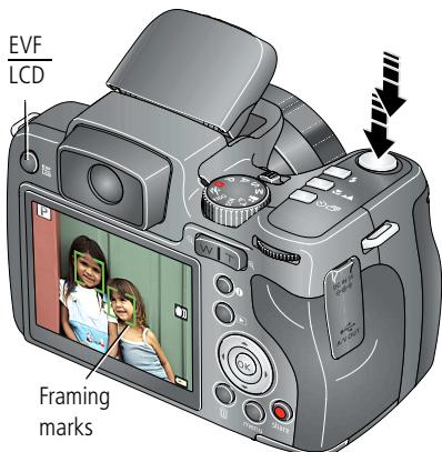 KODAK Z1012 IS - Taking a picture/video - 2