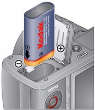KODAK Z1015 IS - Loading the battery - 1