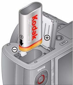 KODAK Z1015 IS - Loading the battery - 2