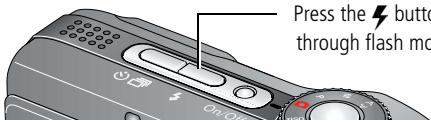 KODAK Z1085 IS - Using the flash - 1