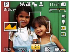 KODAK Z1085 IS - Changing P or M mode settings - 1