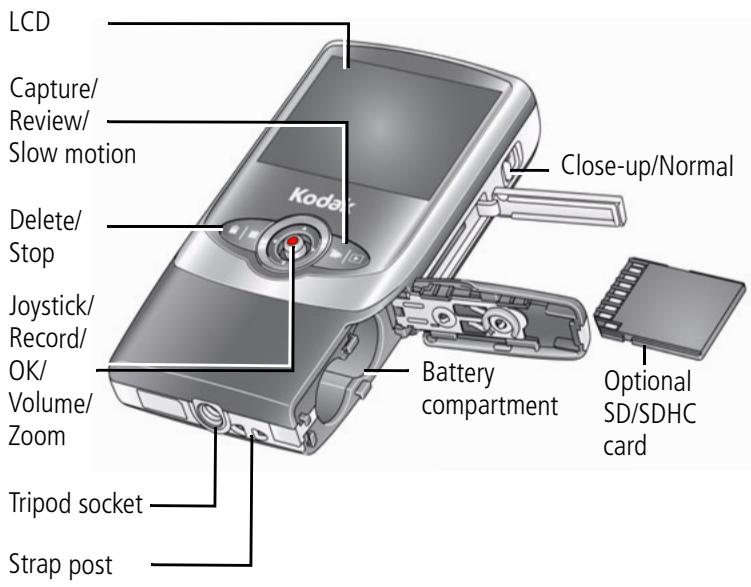 KODAK ZI6 - Back view - 1