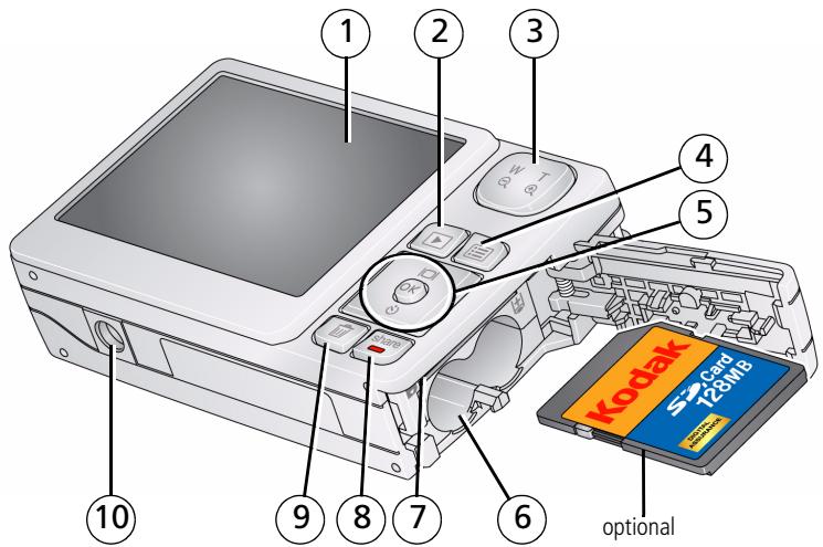 KODAK C610 - Back View - 1