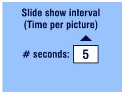 KODAK CX6200 - Changing the Slide Show Display Interval - 1