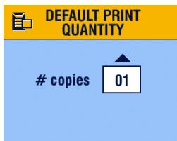 KODAK CX6200 - Changing the Default Print Quantity - 1