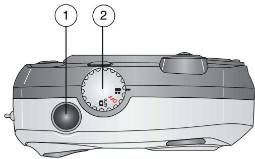 KODAK CX6200 - Top and Bottom Views - 1