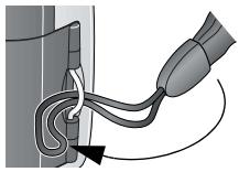 KODAK CX6200 - Attaching the Wrist Strap - 1