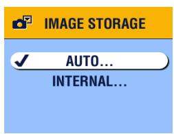 KODAK CX6200 - Managing Your Storage Location Setting - 1