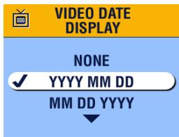 KODAK CX6200 - Displaying Video Date - 1