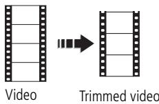 KODAK EASYSHARE C195 - Trimming a video - 1