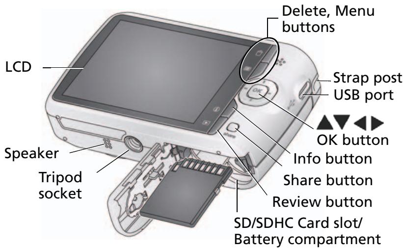KODAK EASYSHARE C195 - Back view - 1