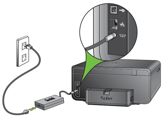 KODAK ESP7 - Connecting the Power - 1