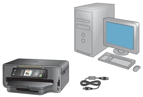 KODAK ESP7 - USB CABLE CONNECTION- WAIT TO CONNECT - 2