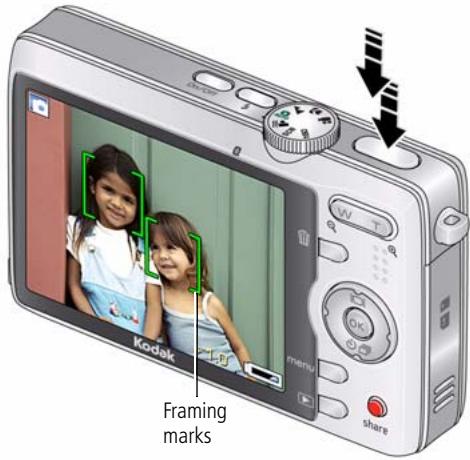 KODAK M320 - Taking a picture - 1