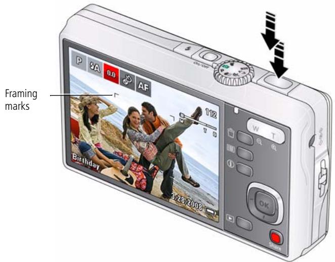 KODAK M380 - Taking a picture - 1