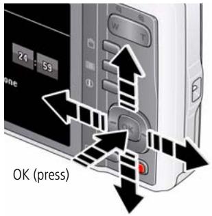 KODAK M420 - Setting the language and date/time - 1
