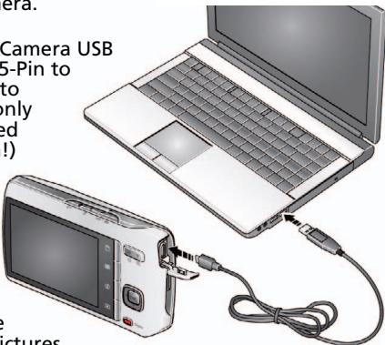 KODAK M550 - Download software, transfer pictures - 1