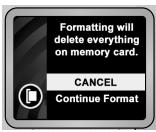 KODAK MC3 - Formatting a Picture Card - 3