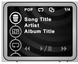 KODAK MC3 - To change the music settings: - 1