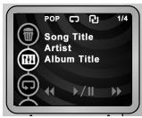 KODAK MC3 - To change the music settings: - 2
