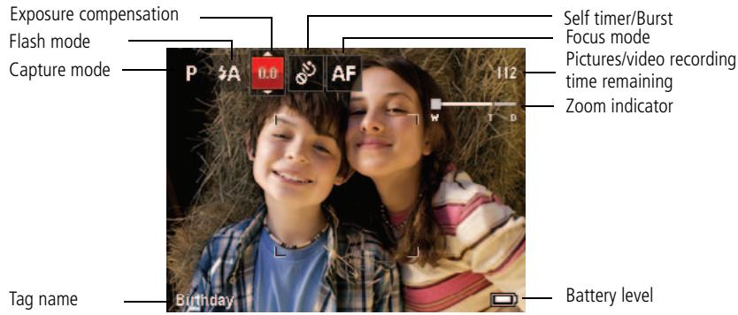 KODAK MD41 - Using the menu button to change settings - 1