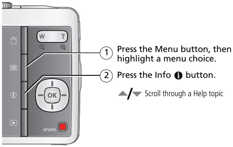 KODAK MD41 - Getting help from your camera - 1