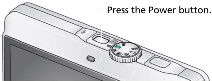 KODAK MD41 - Turning on the camera - 1