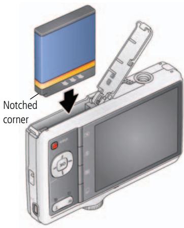 KODAK MD41 - Loading and charging the battery - 1