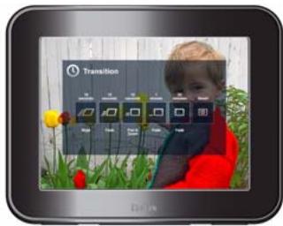 KODAK PULSE DIGITAL FRAME - Changing play speed and transition type - 2