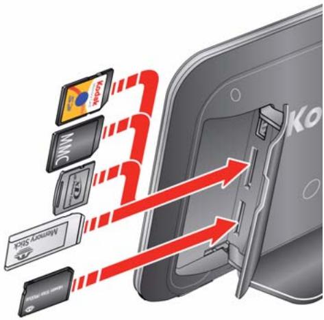 KODAK PULSE DIGITAL FRAME - Bottom slot: - 1