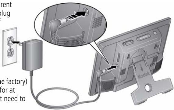 KODAK S730 - Attaching the power cable - 1