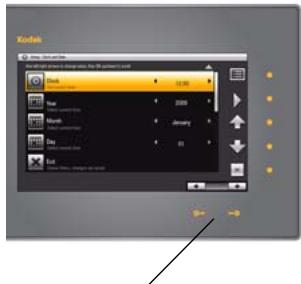 KODAK S730 - Setting the clock and date - 1