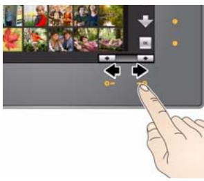 KODAK S730 - Tapping and sliding on the bottom border - 1