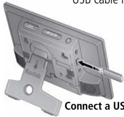 KODAK S730 - Connecting a computer or USB device - 2