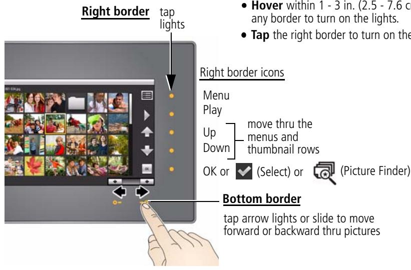 KODAK S730 - Using the Quick Touch Borders - 1