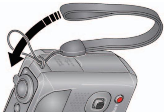 KODAK Z950 - Attaching the strap - 1
