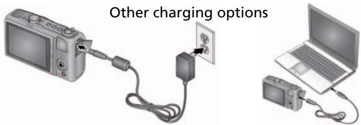 KODAK Z950 - Charging the battery - 2