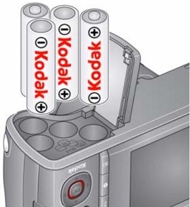 KODAK Z980 - Charging and loading the batteries - 2