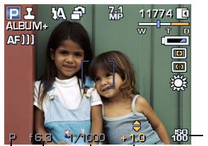 KODAK ZD710 - Changing P, A, S, or M mode settings - 1