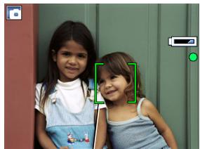 KODAK ZD710 - Using the auto-focus framing marks (for pictures) - 1