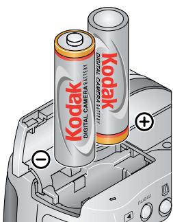 KODAK ZD710 - Loading the battery - 4