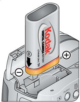 KODAK ZD710 - Loading the battery - 2