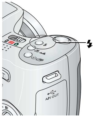 KODAK ZD710 - Using the Flash button - 1