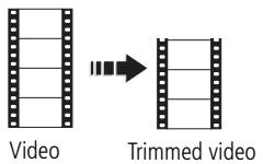 KODAK ZD710 - Trimming a video - 1