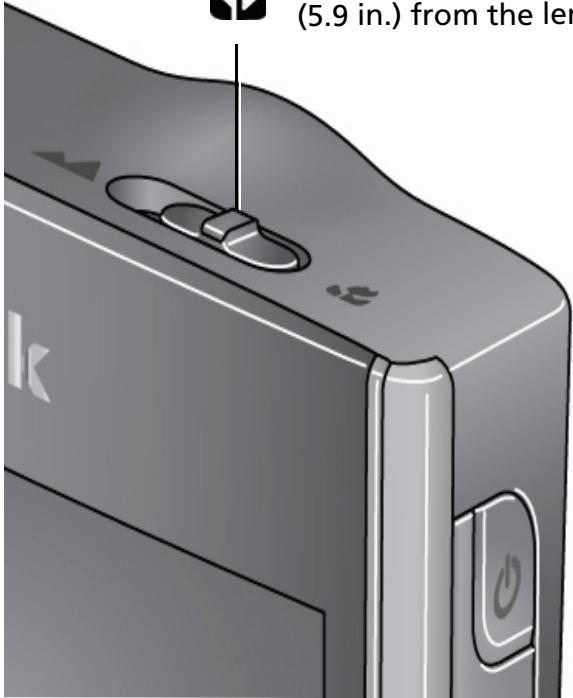 KODAK ZI8 - Adjusting the focus range - 3