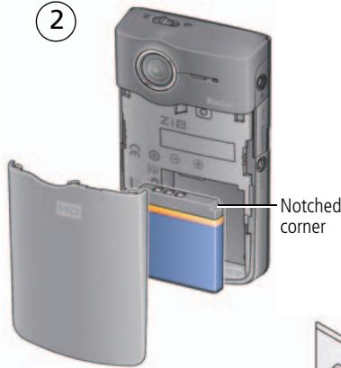 KODAK ZI8 - Charging the battery (approximately 2 hours) - 2