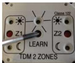 ATLANTIC BOITIER MURAL CENTRAL - Pour créer la zone 1 : - 1